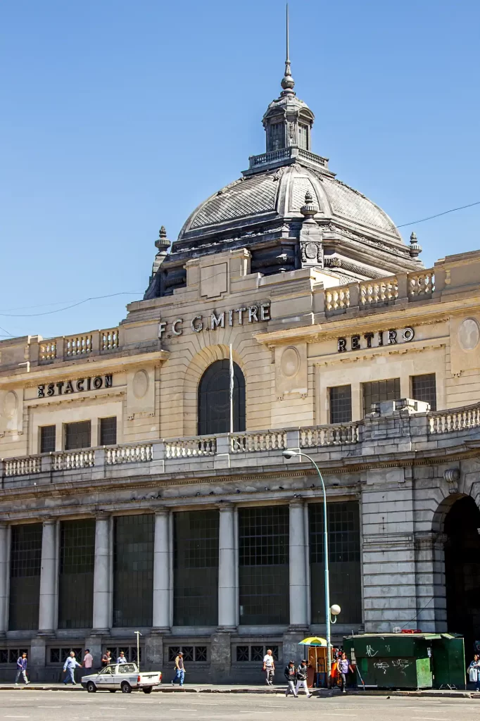 Retiro Train Station in Buenos Aires