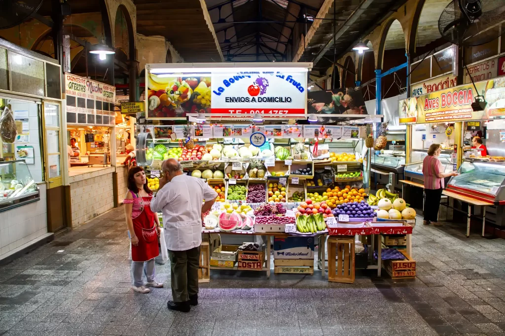 Caballitos Market in Buenos Aires