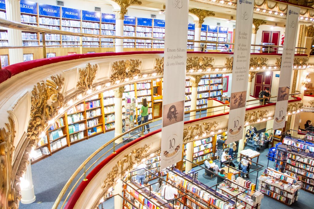 Ateneo Bookstore in Buenos Aires