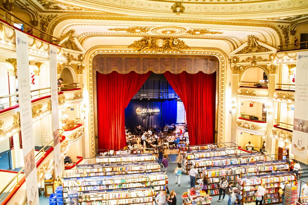Buenos Aires Ateneo Grand splendid bookstore
