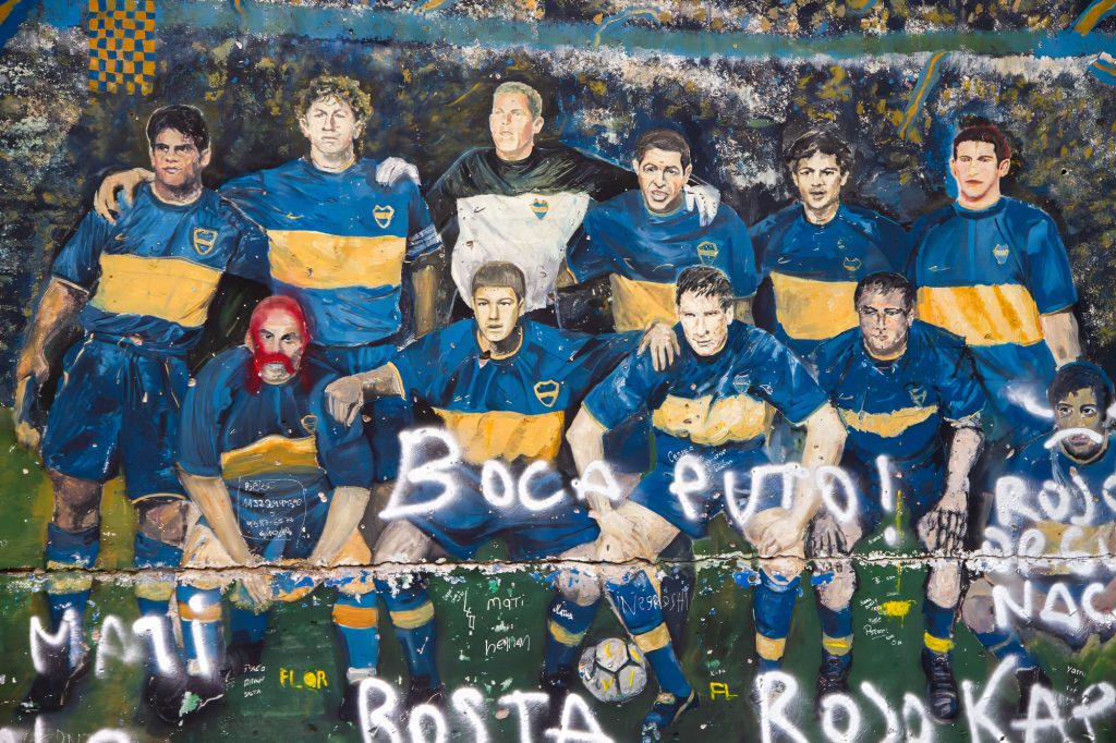 Boca Soccer Team Buenos Aires
