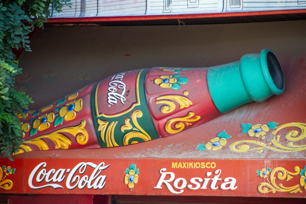 Coca Cola Bottle Fileteado