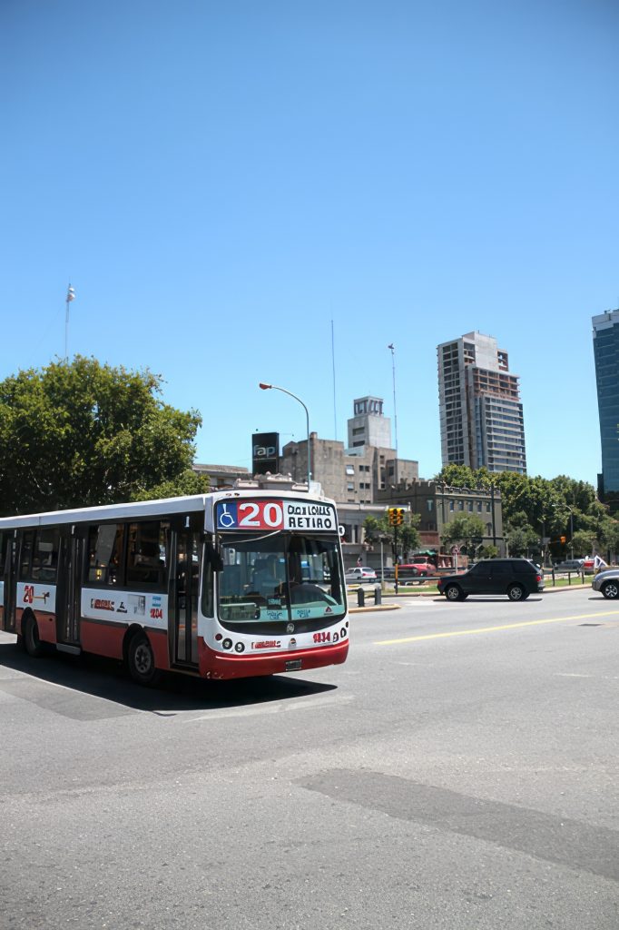 Buenos Aires Bus Number 20 Retiro