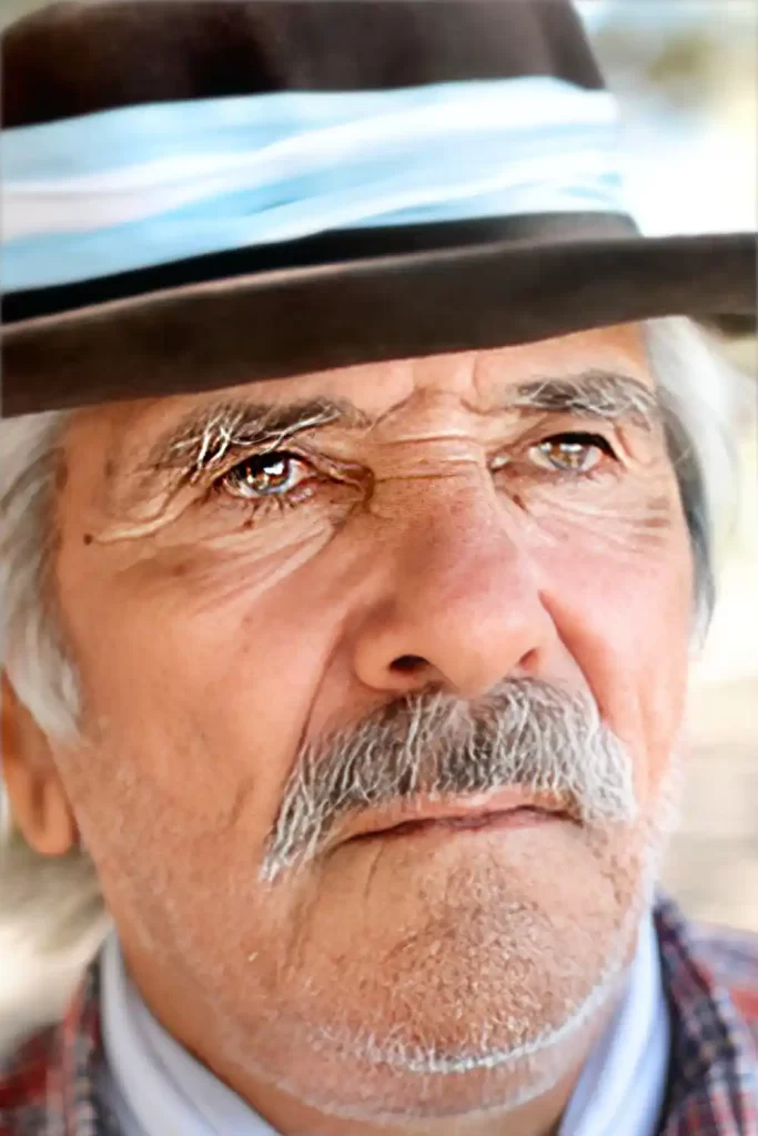 The face of Argentina - portrait of a man in Buenos Aires